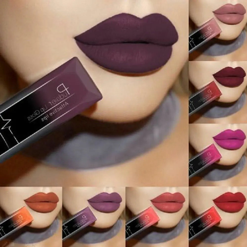 Matte Liquid Waterproof Lipsticks